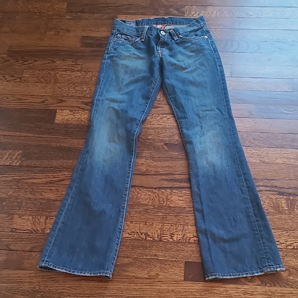 Lucky Brand Y2K Blue Boot Cut Jeans